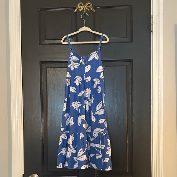 Crewcuts Other - Crewcuts Blue and White Floral Kids Casual Dress